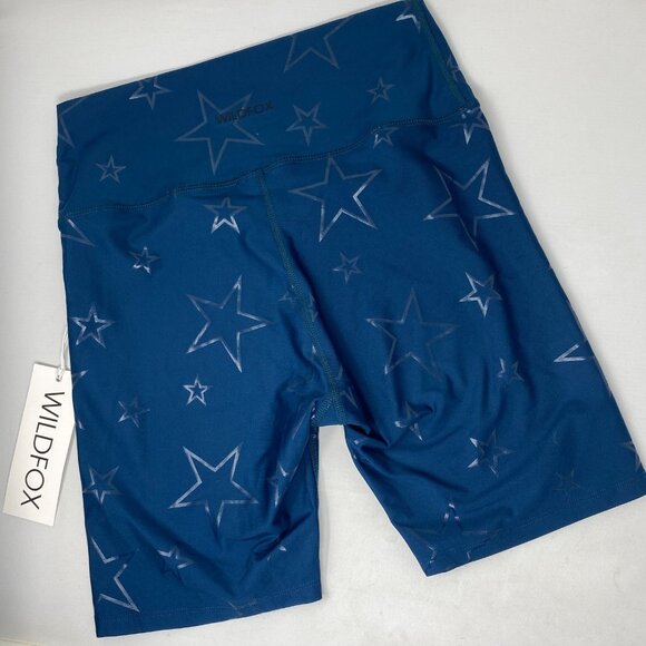 Wildfox Star Biker Shorts Large NWT - Picture 7 of 7